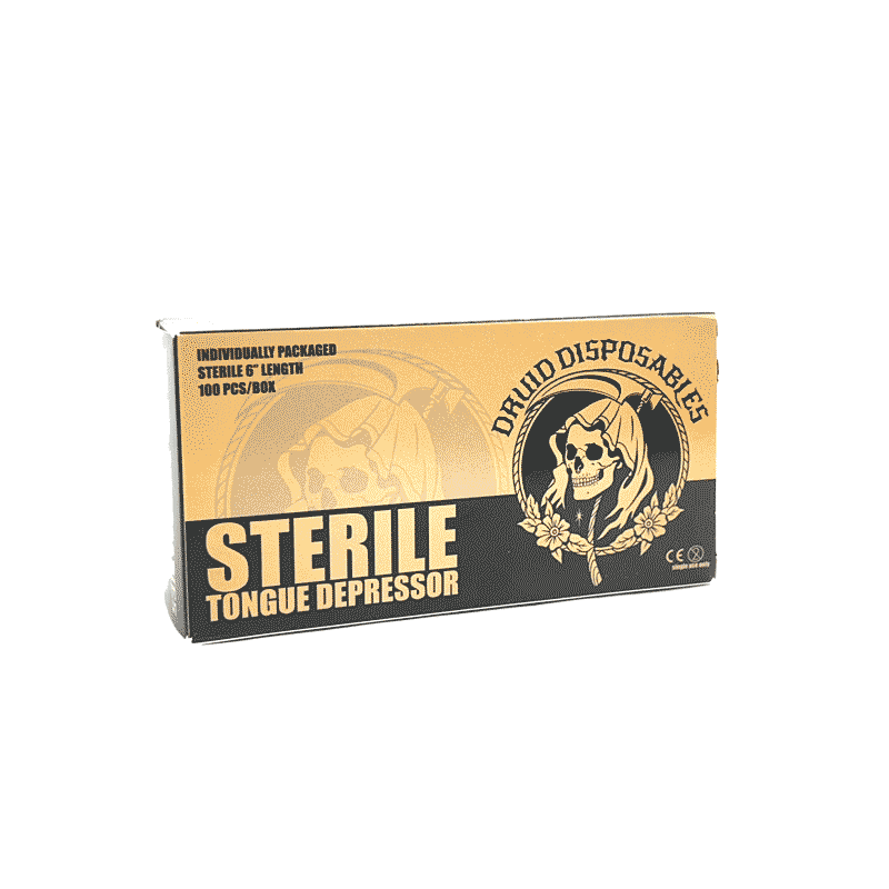 Sterile Tongue Depressors - Druid Disposables - Alliance Tattoo Supply