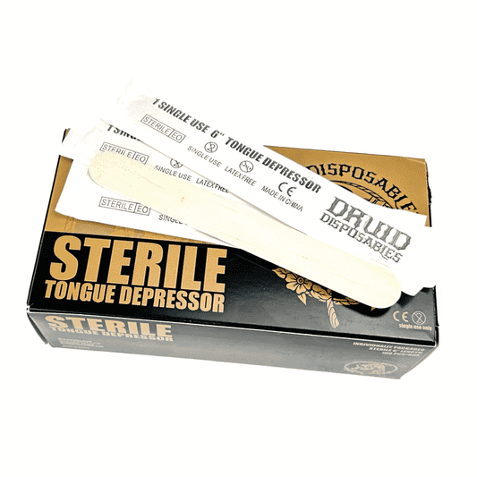Sterile Tongue Depressors - Druid Disposables - Alliance Tattoo Supply