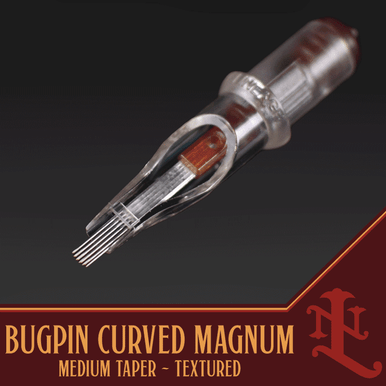 Curved Bugpin Magnum Cartridge Shaders - Lineage Needle Co - Alliance Tattoo Supply