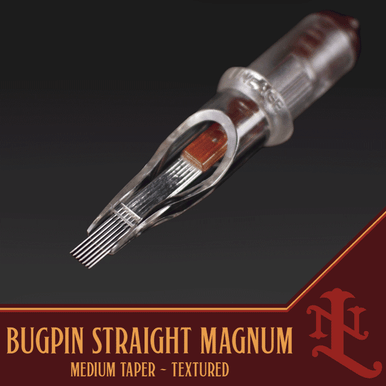 Straight Bugpin Magnum Cartridge Shaders - Lineage Needle Co - Alliance Tattoo Supply