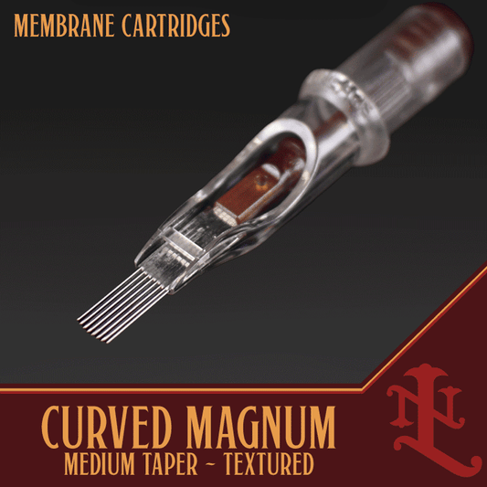 Curved Magnum Cartridge Shaders - Lineage Needle Co - Alliance Tattoo Supply