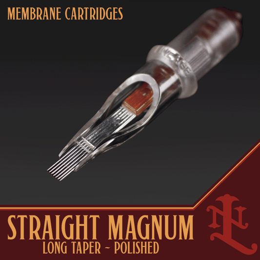 Long Taper Straight Magnum Cartridge Shaders - Lineage Needle Co - Alliance Tattoo Supply