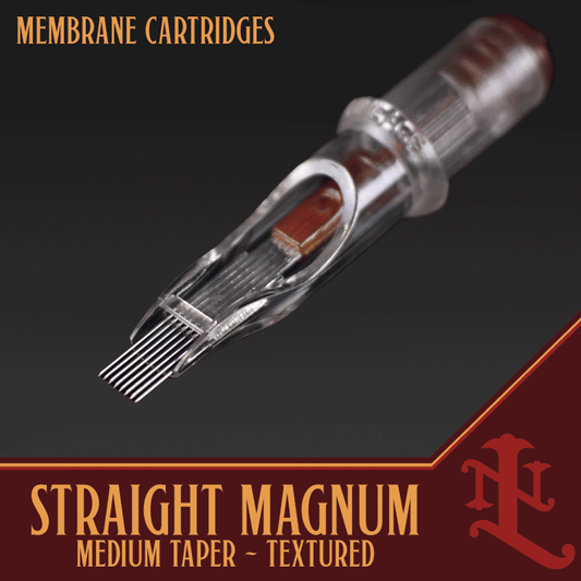 Straight Magnum Cartridge Shaders - Lineage Needle Co - Alliance Tattoo Supply