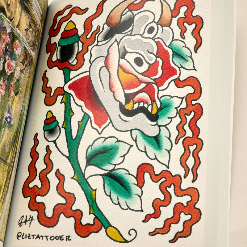 Black Hive Tattoo Rose Book