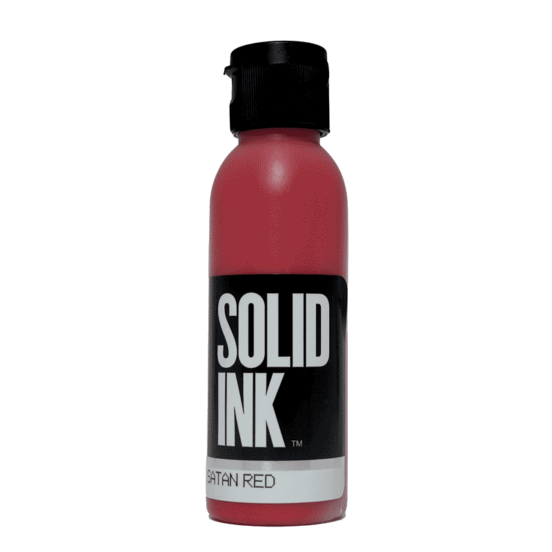 Solid Old Pigments - Satan Red - Alliance Tattoo Supply