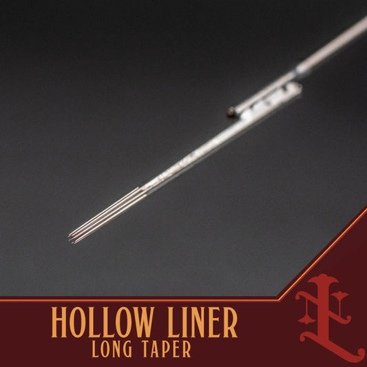 Hollow Liner Bar Needles - Lineage Needle Co - Alliance Tattoo Supply