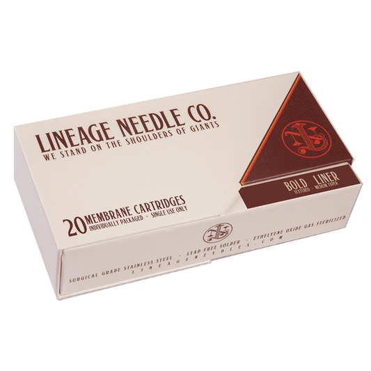 Bold Liner Cartridge Needles - Lineage Needle Co - Alliance Tattoo Supply