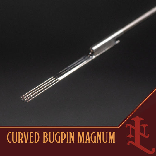 Curved Bugpin Magnum Shader - Lineage Needle Co - Alliance Tattoo Supply