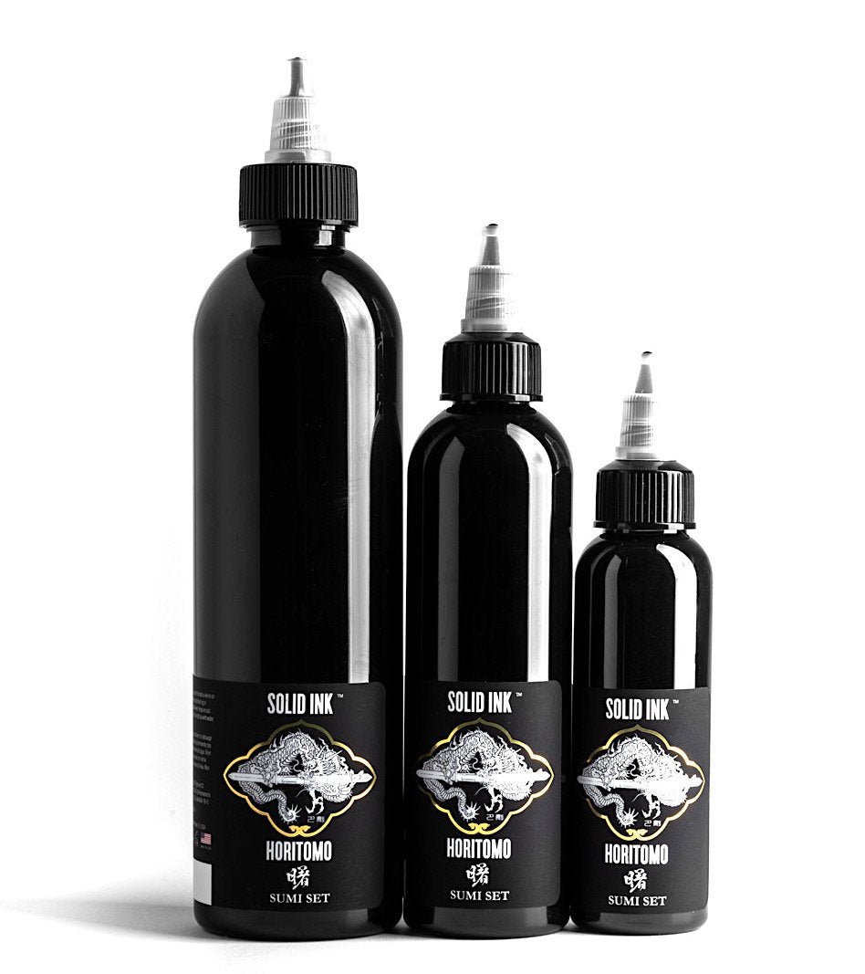Solid Horitomo Sumi Black - Alliance Tattoo Supply