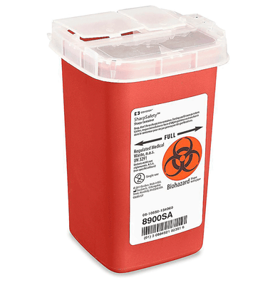 Sharps Container  1 QT - Alliance Tattoo Supply