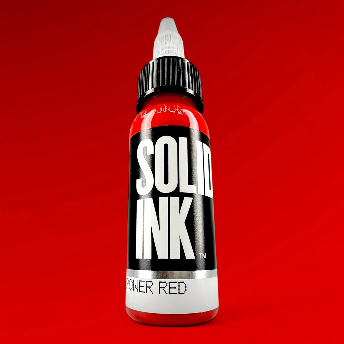 Red Speed Ink Solid Ink Power Red – Bright Golden-Tinted Red Ink – Alliance Tattoo Supply
