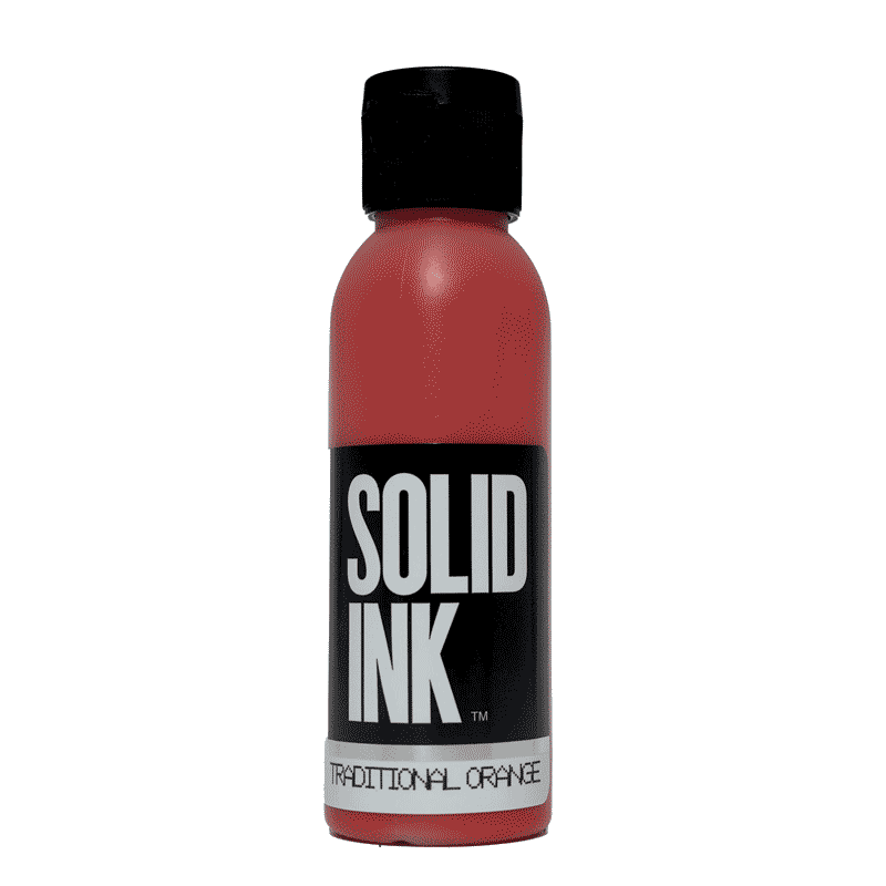 Solid Old Pigments - Traditional Orange - Alliance Tattoo Supply