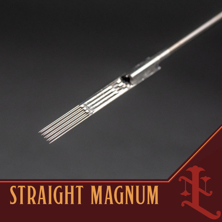 Straight Magnum Shader Tattoo Needles | Lineage Needle Co